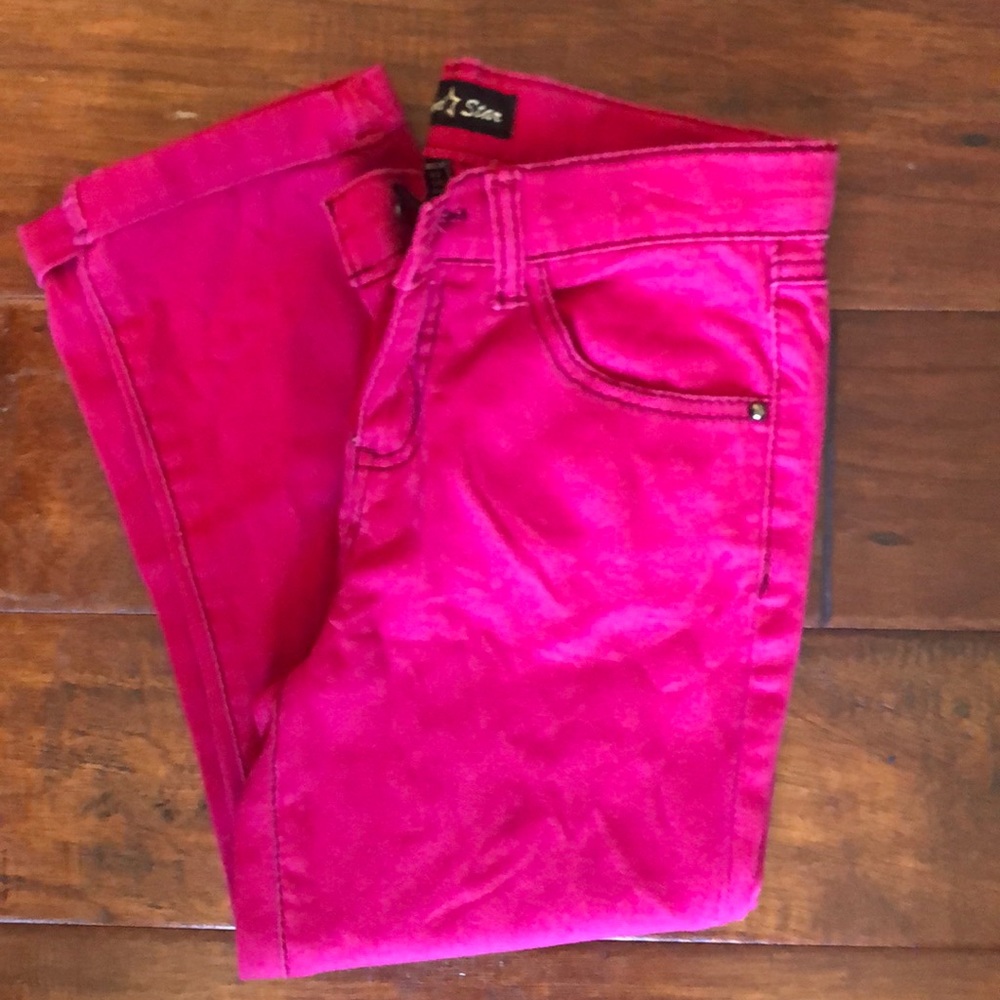 Hot pink Capri pants - size 12